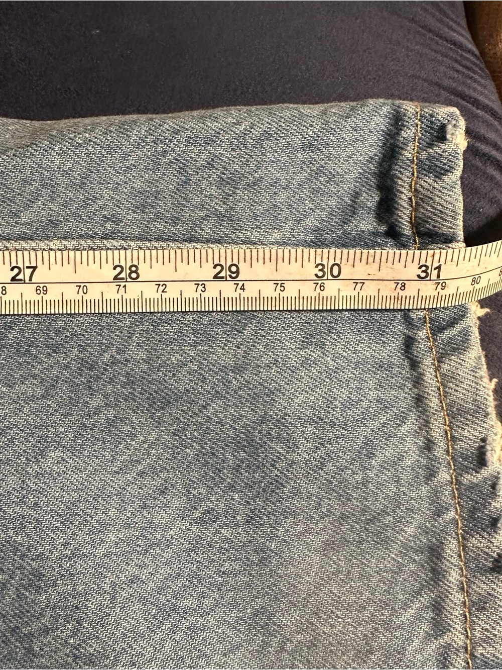 H&M Light Blue Wide-Leg Jeans - Picture 5 of 5